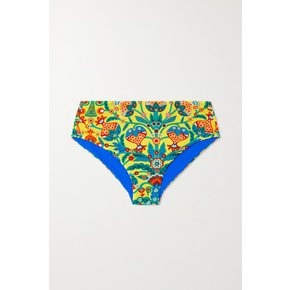 Boy Paisley-print Bikini Briefs 옐로