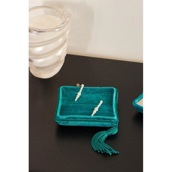 소피 빌레 브라헤 그린 벨벳 쥬얼리 박스 46376663162949901