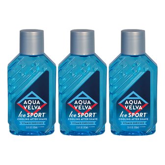  Aqua Velva 아쿠아벨바 아이스스포츠 쿨링 애프러쉐이브 비타민 인리치드 103ml 3개