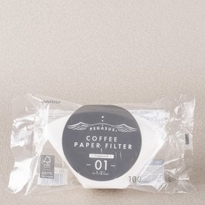 페가수스 커피필터 01화이트 100매 PEF-01-100W