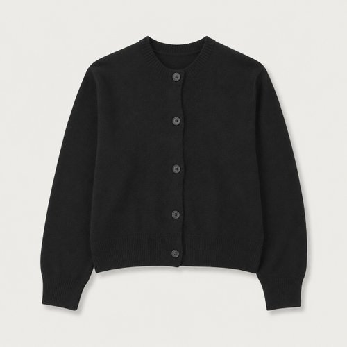 26SS SMALL CREW NECK CARDIGAN (WOKN0510S26EYS DVT)