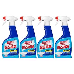 피죤 화장실청소세제 무균무때 뿌리는 락스세제 500ml 4개