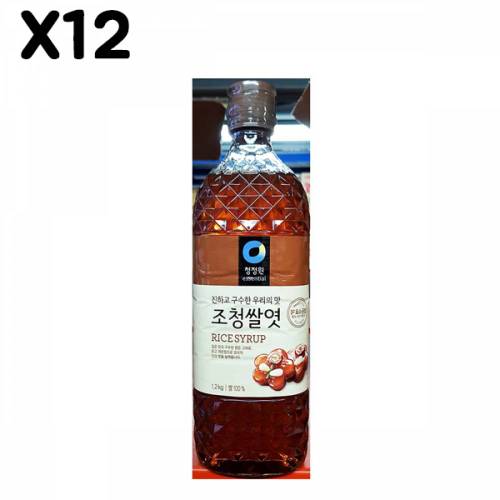 쌀엿 대상 FK 물엿 1.2Kg X12