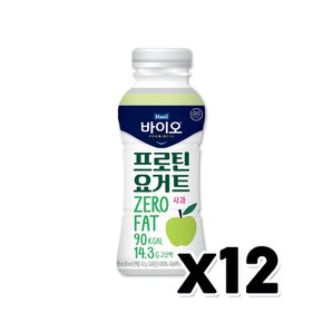 매일 바이오 프로틴요거트 사과 마시는요거트 260ml x 12개