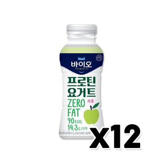  매일 바이오 프로틴요거트 사과 마시는요거트 260ml x 12개