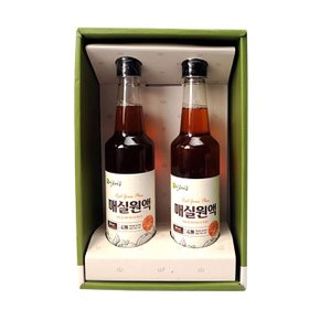 매화골농원 수제 매실청 매실액기스 500ml*2 선물세트