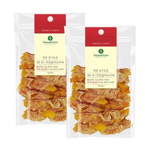 치킨말이 고구마 110g x 2개 애견간식