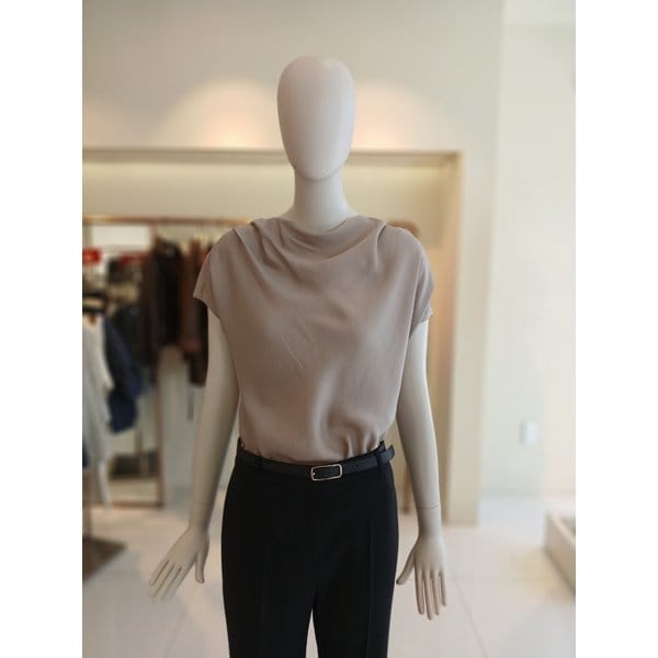 [여주점] 씨씨콜렉트 셔링반소매블라우스 E262psc165