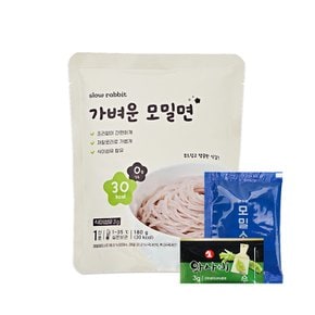 가벼운 모밀면 30kcal 180g+모밀소스 포함 6개입