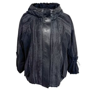 텍스쳐블록 후드집업재킷 DPW508