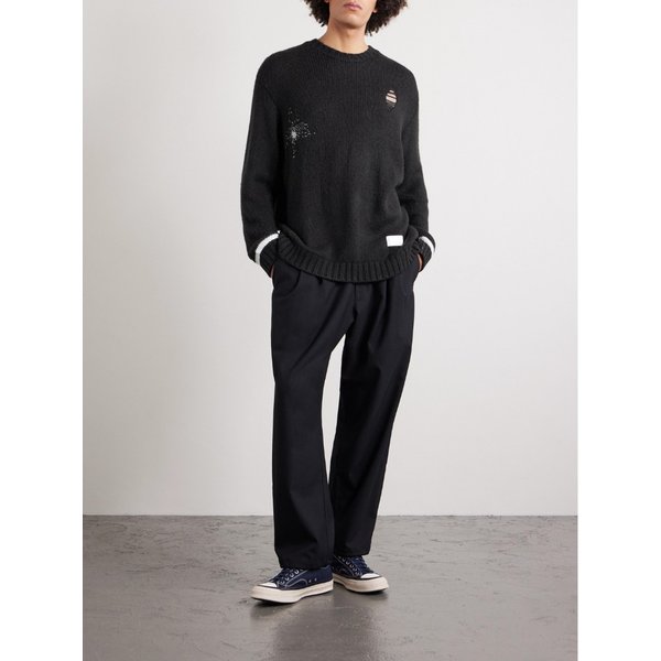 네이버후드 사베이지 자수 스웨터 46376663162915385