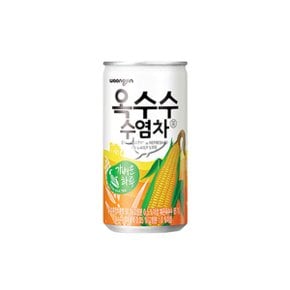 미니 캔음료 웅진 옥수수수염차 (180ml) 차음료