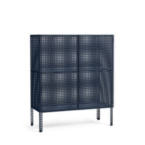 [11월입고] 헤이 HAY  Perforated Cabinet Floor Medium Steel blue 퍼퍼레이티드 캐비넷