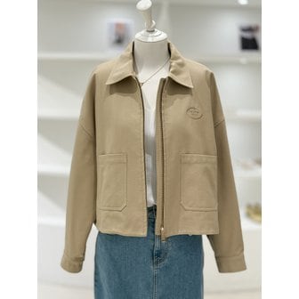 듀엘 [여주점] 여성 스탠 카라 집업 자켓 (D243MSF008)