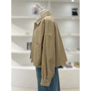 [여주점] 여성 스탠 카라 집업 자켓 (D243MSF008)