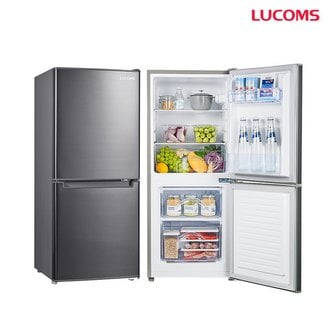 LUCOMS [루컴즈] 106L 소형 일반 상냉장 냉장고 R10H01-S