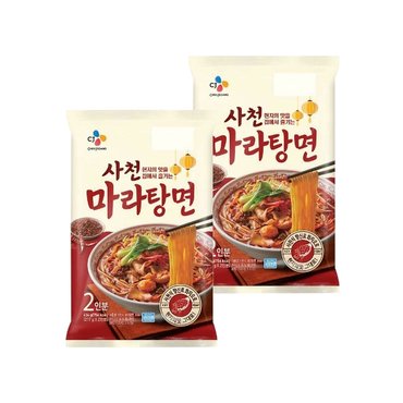  CJ 사천 마라탕면 2인분(434g) x2개