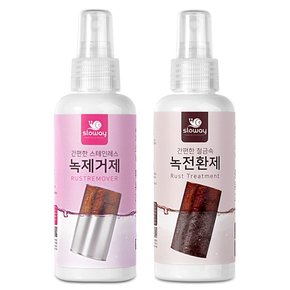 슬로웨이 녹제거제 150ml + 녹전환제 150ml