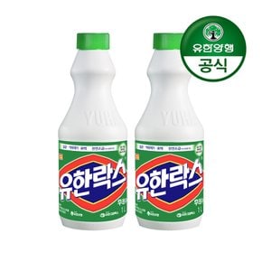 유한락스 후레쉬 1L 2개