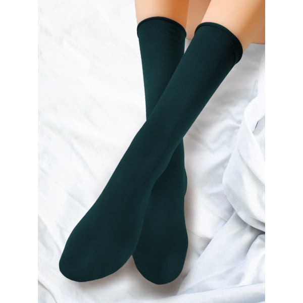 코듀로이 Color Socks (Dark Green)