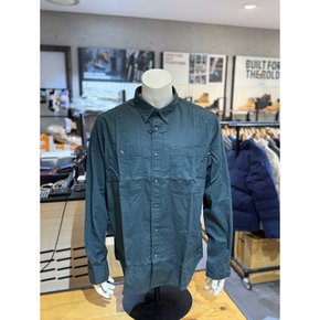 A69RQ 317 WINDHAM 트윌셔츠 다크그린