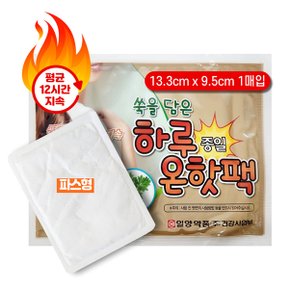 쑥을담은 하루종일 파스형 핫팩 60g 1개