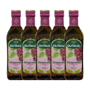포도씨유 500ml 5개 / 포도씨오일