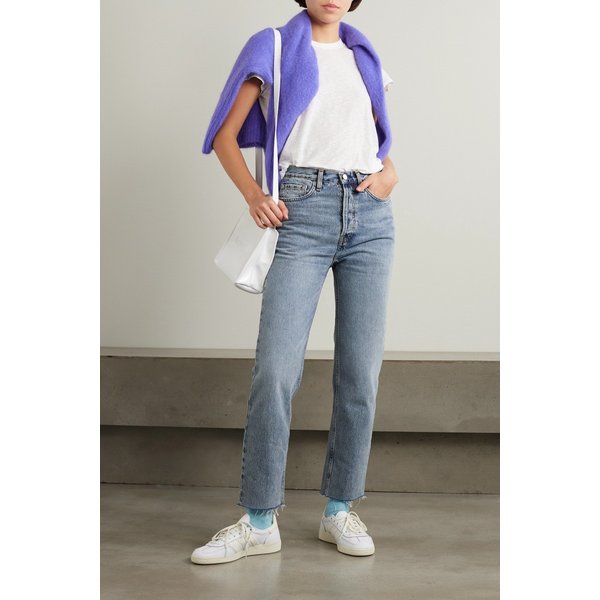 슬럽 코튼 저지 티셔츠 화이트 15546005222154955