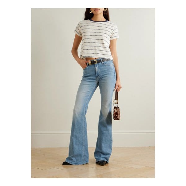 더 도지 하이라이즈 플레어  진 라이트 데님 1647597349715499