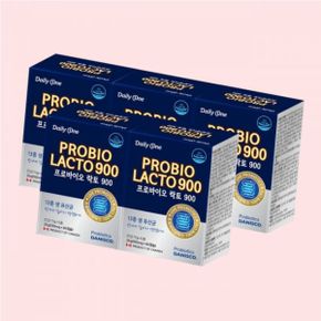 프로바이오 락토 900 유산균 보장균 100억 CFU 60캡슐 5통 2146290638 4899703