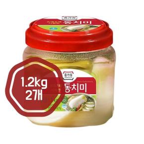 아삭한 종가집 동치미 1.2kg x 2