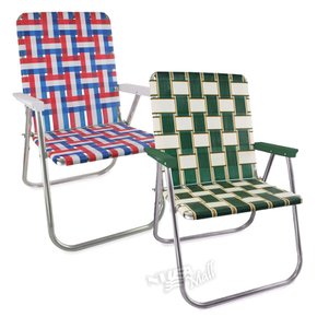 론체어 클래식 매그넘 캠핑 의자 LAWNCHAIR CLASSIC MAGNUM USA WEBBING CHAIR