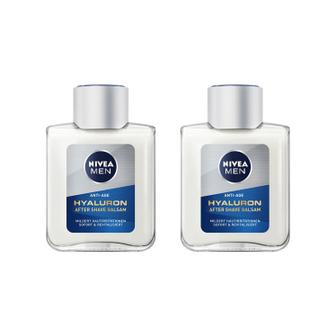  [해외직구] 독일직구 Nivea 니베아 남성용 히알루론 애프터 셰이브 밤 100ml 2팩