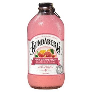  [분다버그] 핑크자몽 375ml x 10개 과즙탄산음료 음료수 탄산음료
