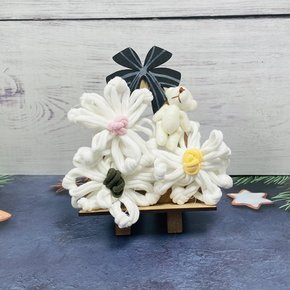 양말목공예 미니화환 시리즈 만들기 diy 키트