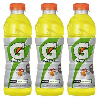  롯데칠성 게토레이 레몬 600ml x 20페트 이온음료