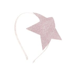 Oversize Star HairBand- Blush