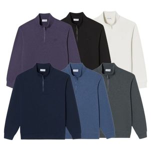 라코스테 매장정품 라코스테 LACOSTE 남성 6컬러 택1 스웨터라이크 반집업 스웻셔츠 SH097E-54N_6_BON 1