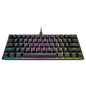 커세어 CORSAIR K65 RGB MINI (블랙, 저소음 적축) 게이밍 기계식 키보드