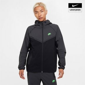 맨즈 나이키 테크 윈드러너 우븐 풀집 재킷 NIKE HM7152-013