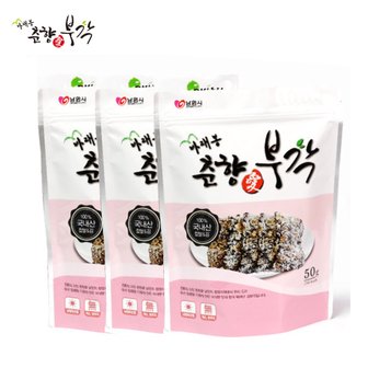  남원 춘향애 화사 수제 김부각 찹쌀 김 부각 50g 3봉