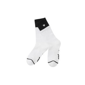 Women Color block Socks_WGLCX24114WHX