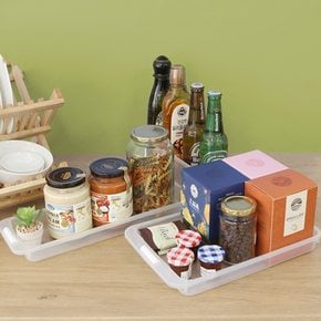 깔끔하게 다용도 냉장고수납함 정리트레이 3가지 타입