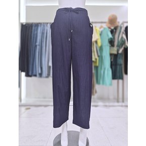 AK원주점 르니앤맥코이 로고 포인트 뒷밴딩 리본끈 와이드 팬츠 MN09SL601