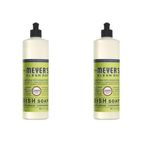 [해외직구] Mrs. Meyers Clean Day 미세스메이어스클린데이 주방세제 레몬향 473ml 2팩