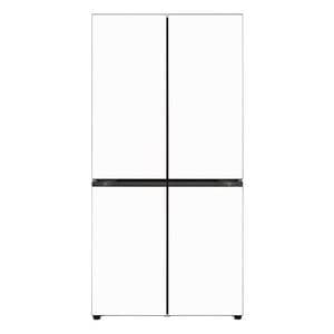 LG [LG전자공식인증점] LG 디오스 냉장고 오브제컬렉션 M874GWW031S (875L)(희망일)