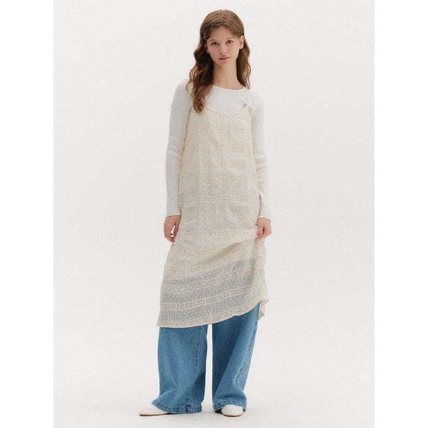 레이스 뷔스티에 롱 원피스 (TMOAC2505)