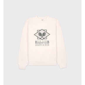 남녀 공용 La Racquet Club Crewneck LA 라켓 클럽 크루넥  SRB2MT306IV