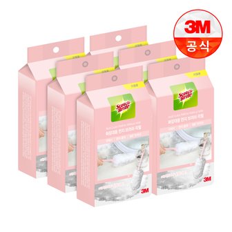 3M 뉴 화장대용 먼지떨이 리필 2입 6개