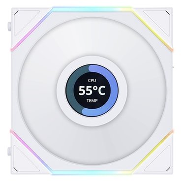 리안리 UNI FAN TL LCD 120 리버스 (WHITE)